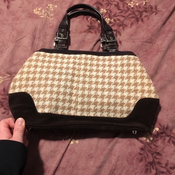 Coach Handbags - Houndstooth coach bag Coach Handbags - Houndstooth coach bag